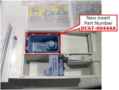 New Detergent Cup Insert NEW